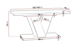 Denogal Spisebord 90 cm