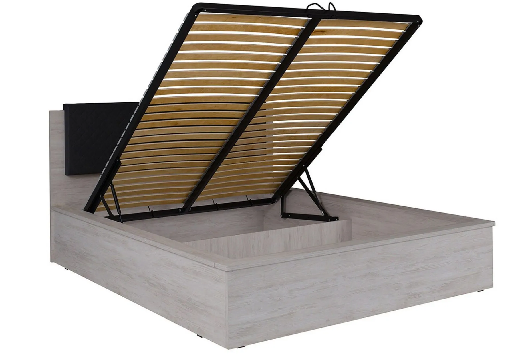 Denver Seng 182x214 cm LED-belysning