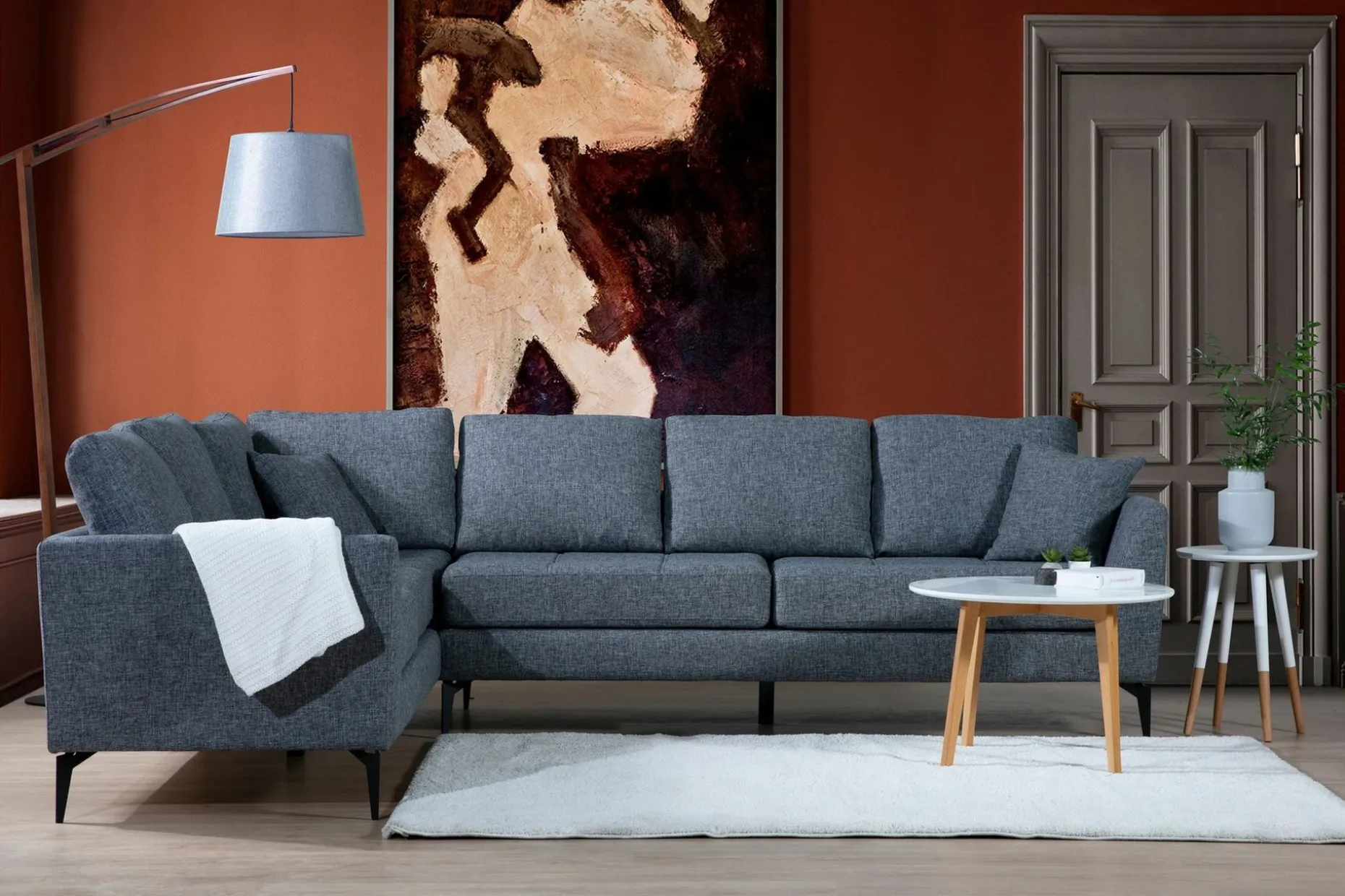 Destinye Hjørnesofa med Divan Venstre