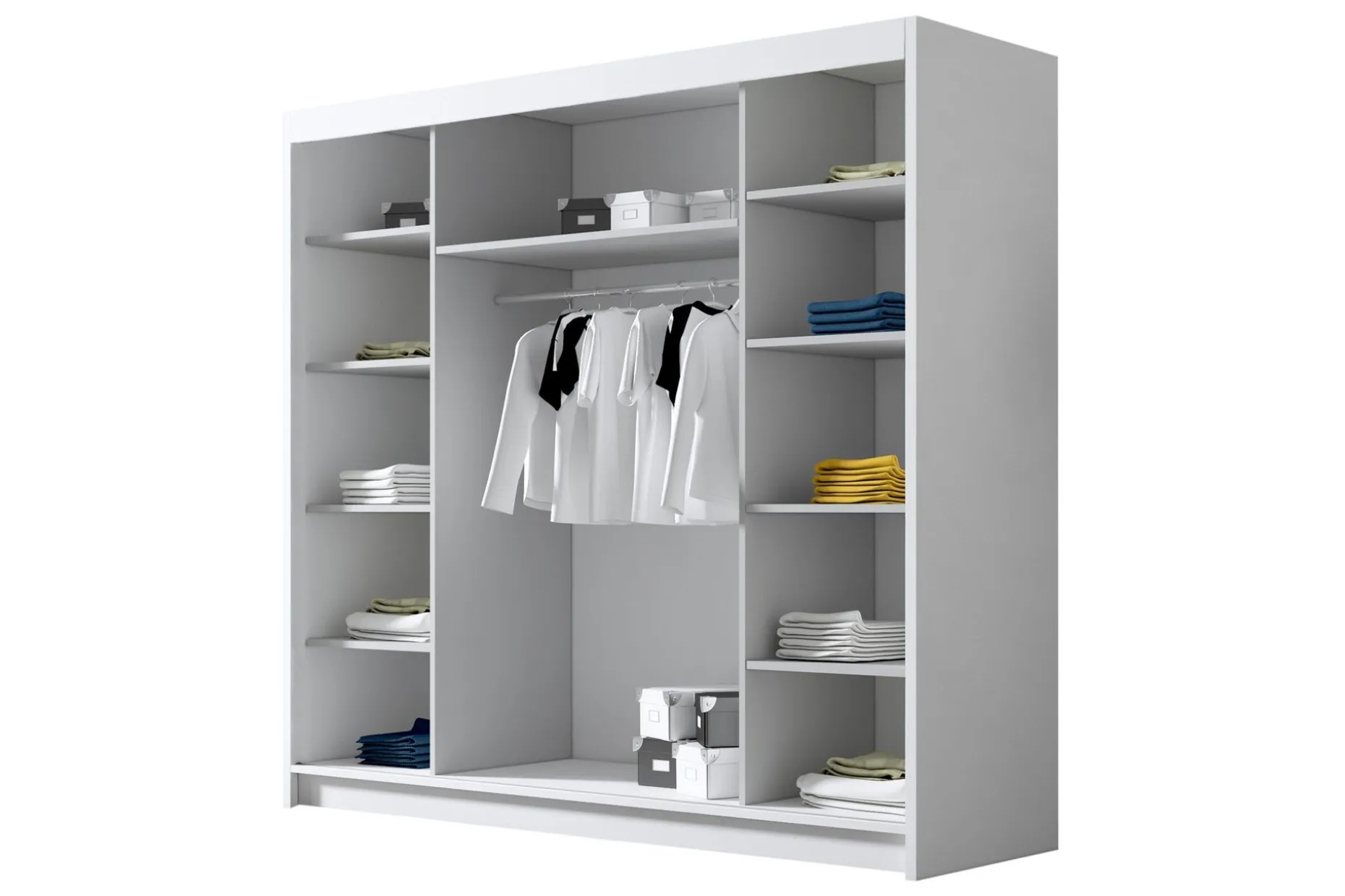 Dianna Garderobe med Speil 200x215 cm