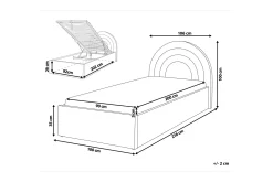 Diantha Sengramme 90x200 cm