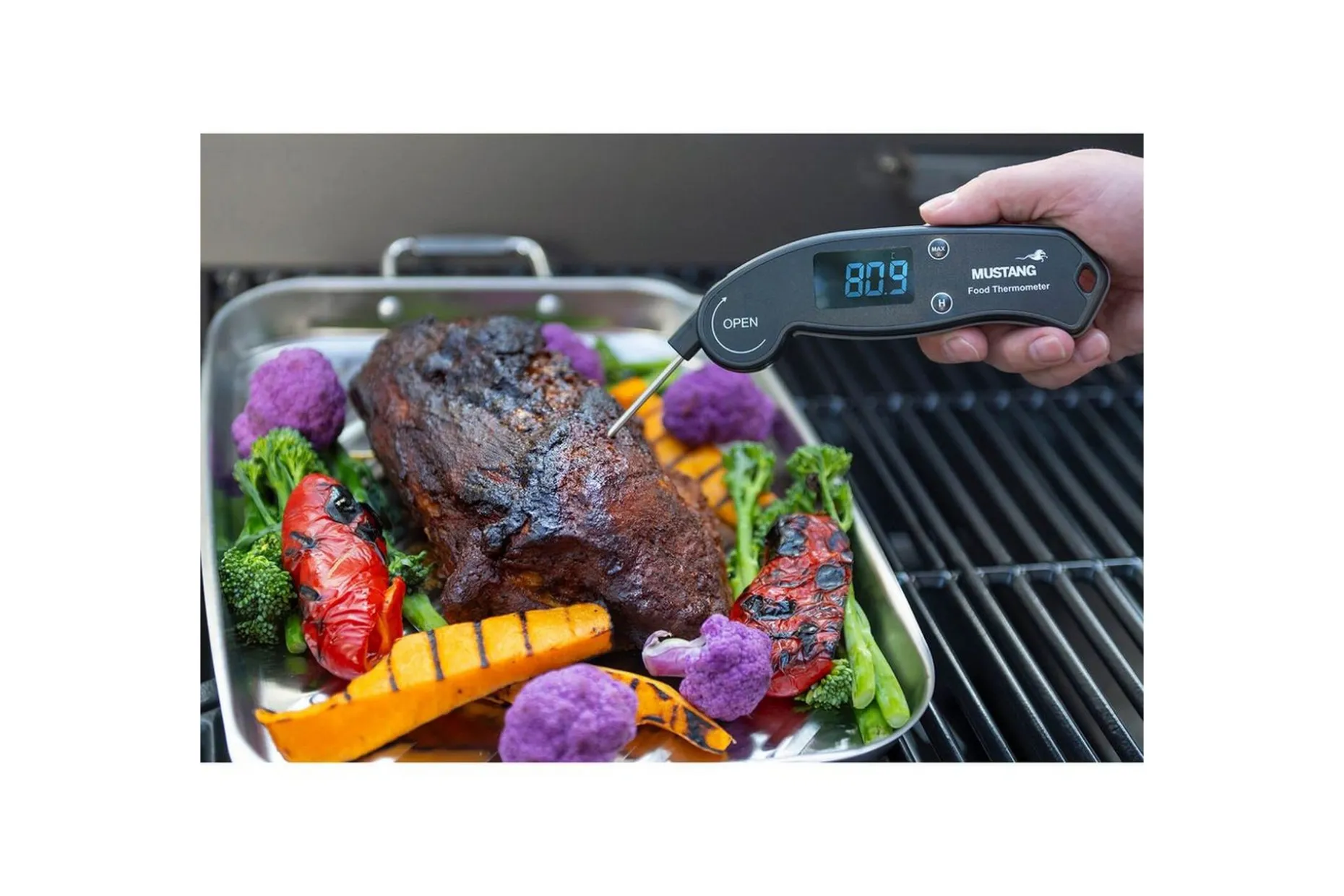 Digital Termometer Mustang Sammenleggbar