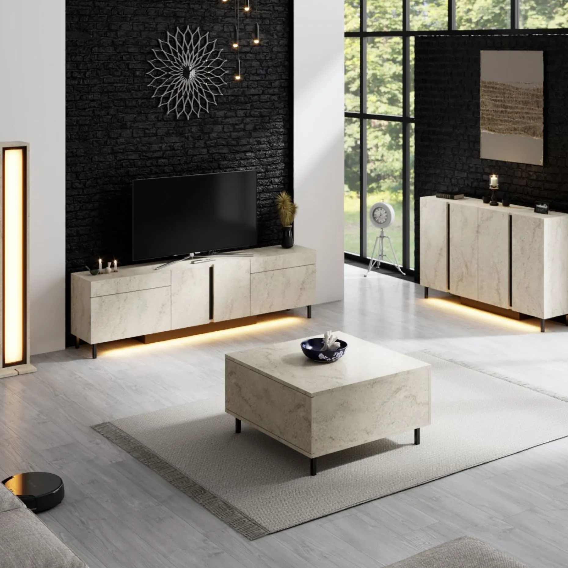 Djarhint TV-benk 180 cm