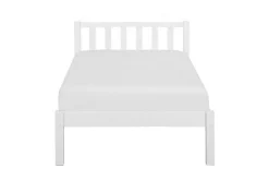 Dobbeltseng FLORAC 90 x 200 cm hvit