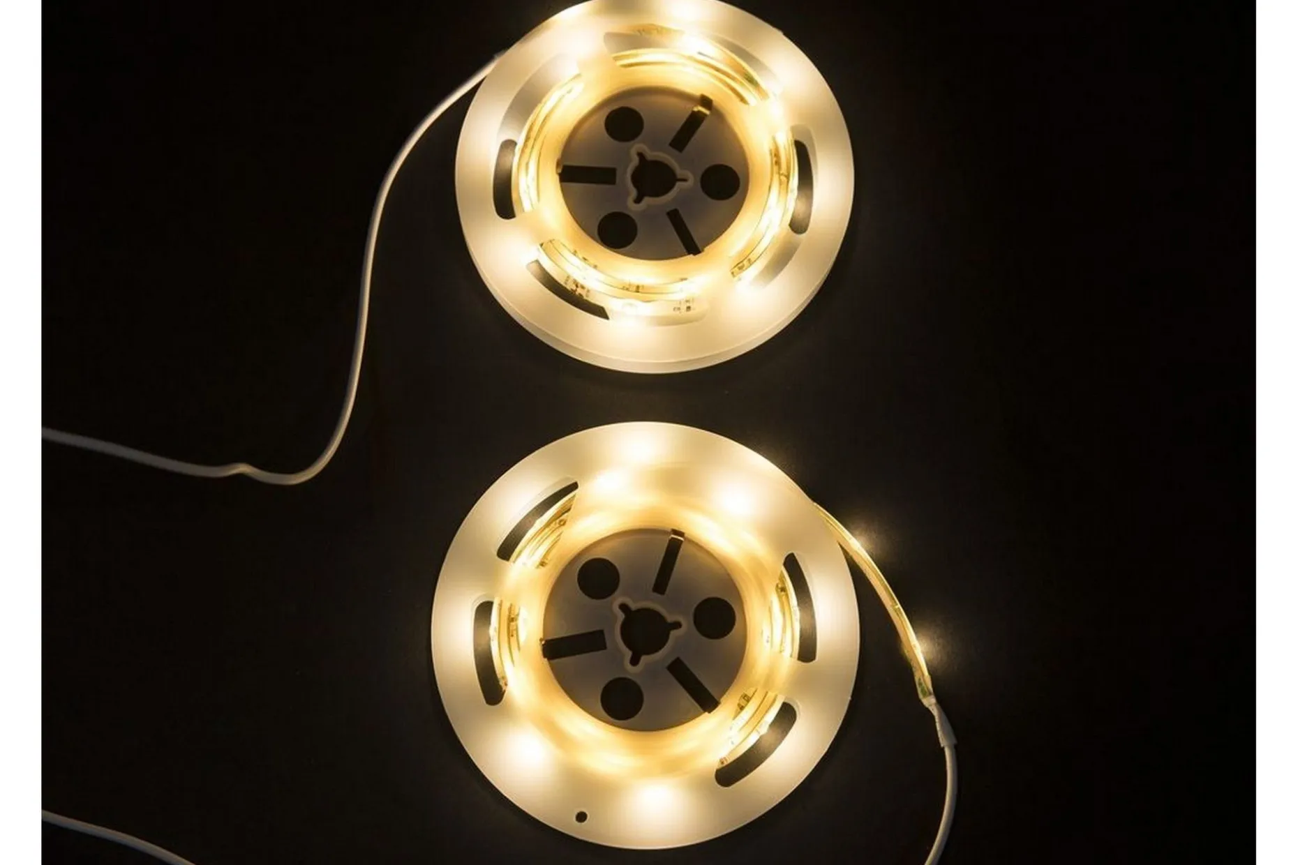 Dobbeltseng ZEN med Nattbord og LED 180x200 brun