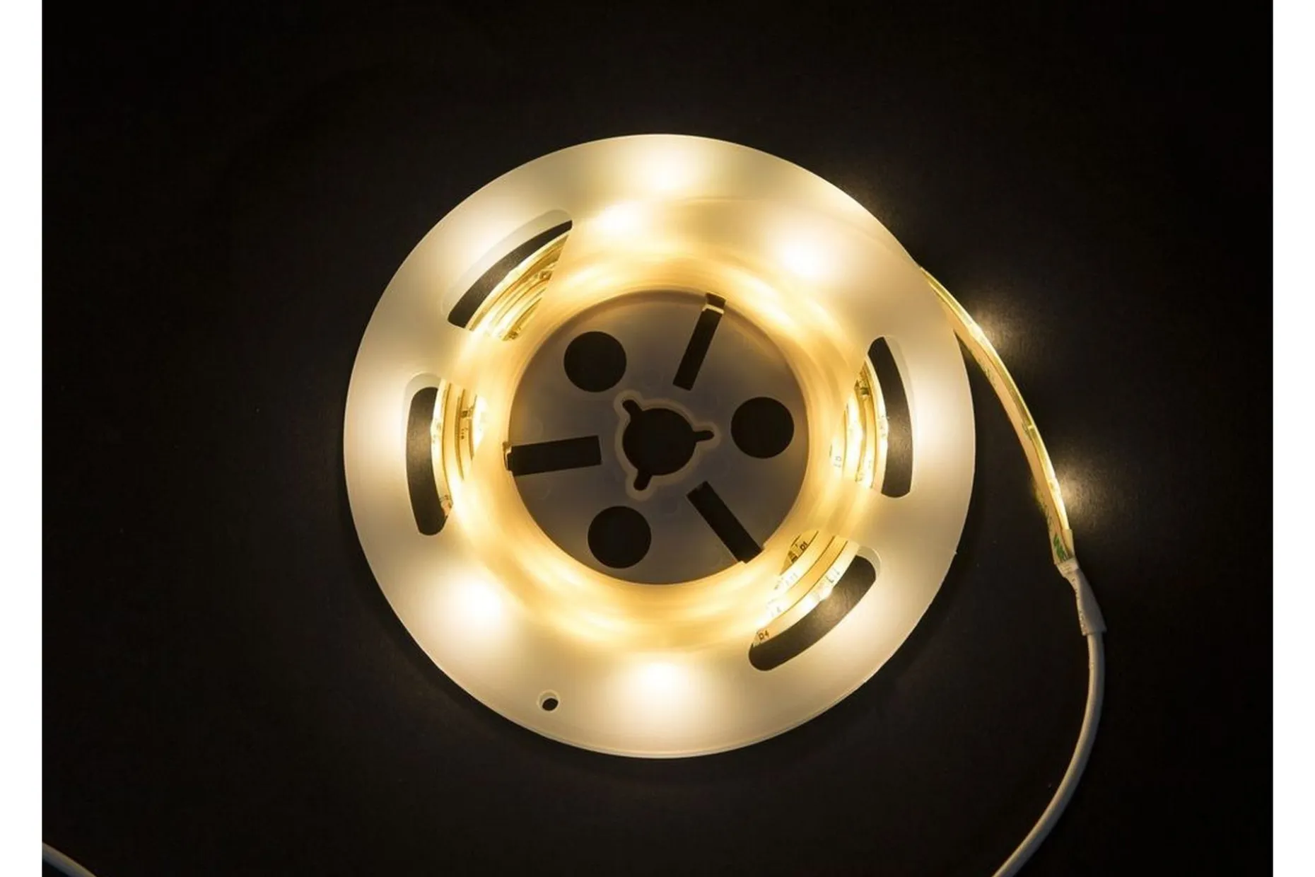 Dobbeltseng ZEN med Nattbord og LED 180x200 brun