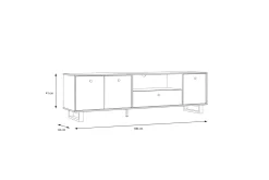Donmills TV-benk 180 cm