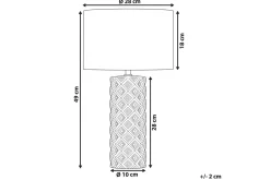 Dragonera Bordlampe 49 cm E27
