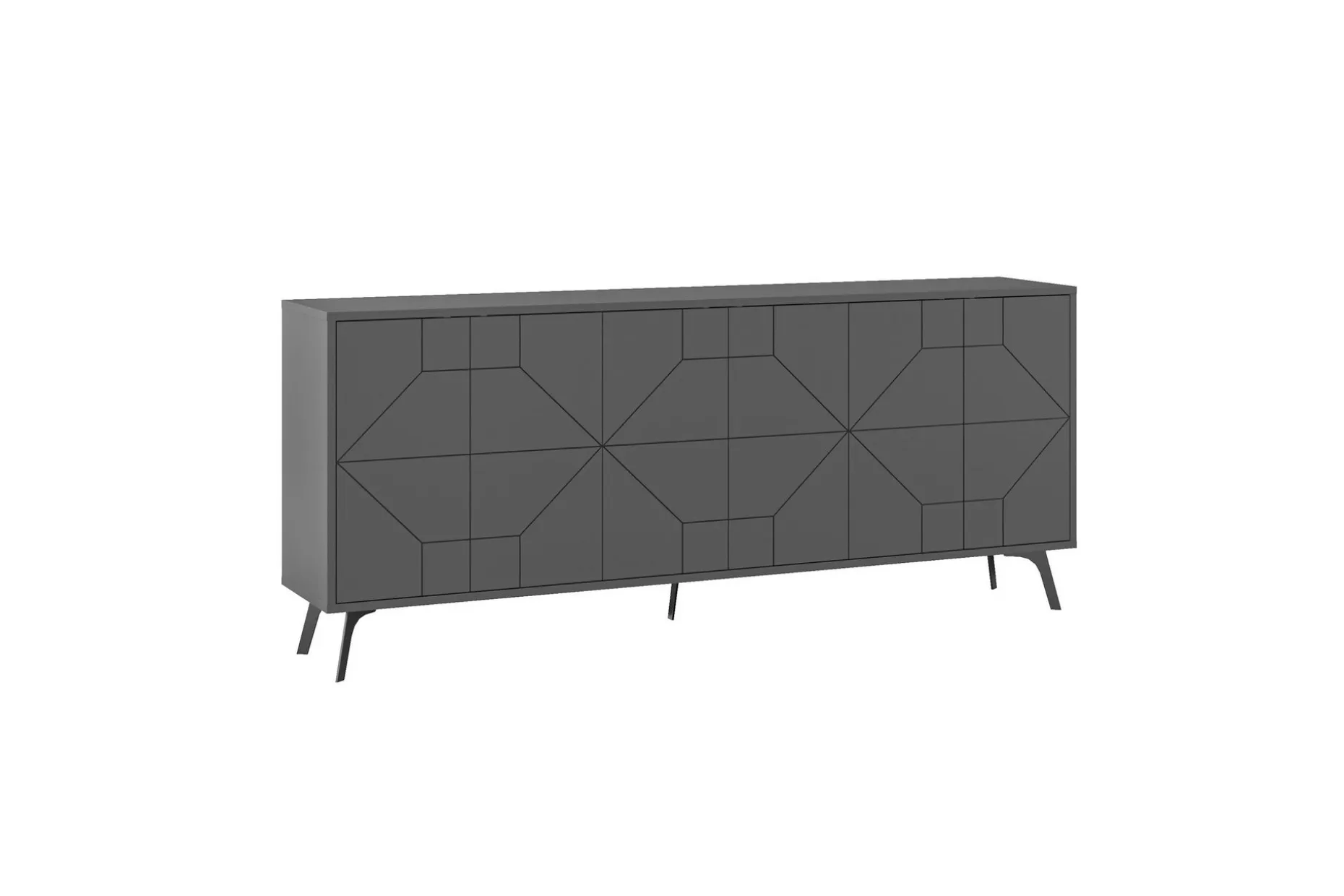 Dune Konsollbord 183,8x77,4 cm Antrasitt