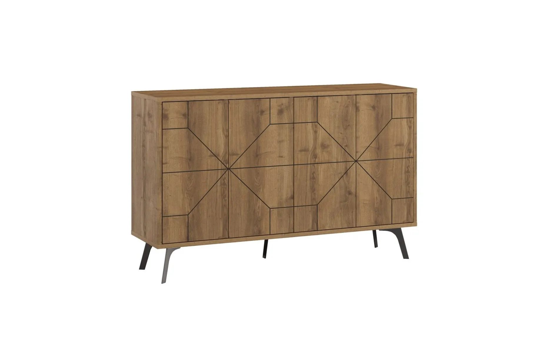 Dune Konsollbord 123x77,4 cm Brun/Hvit