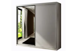 Dunkra Garderobeskap Med Speil 200x200 cm