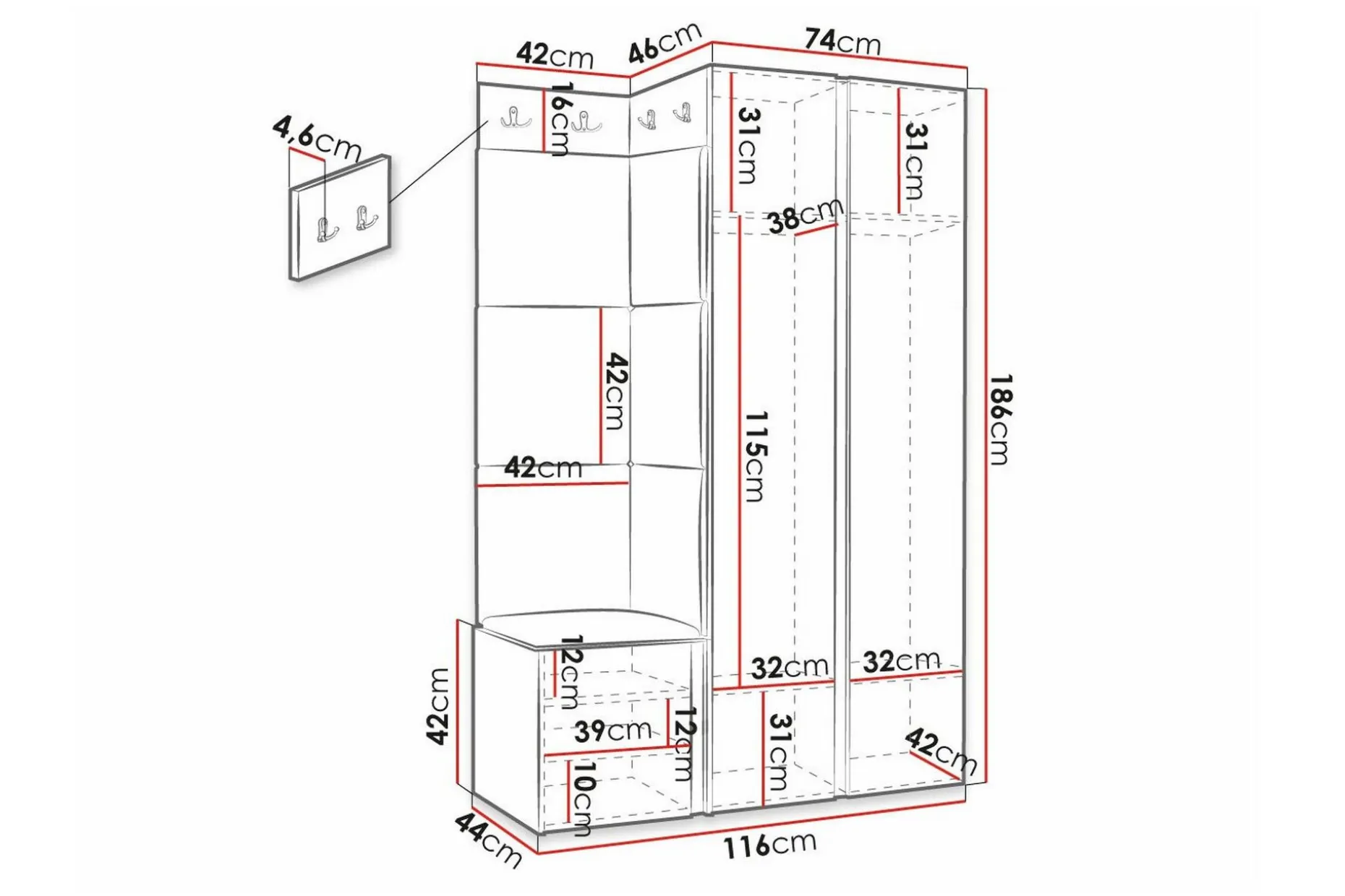 Dunvegan Highboard