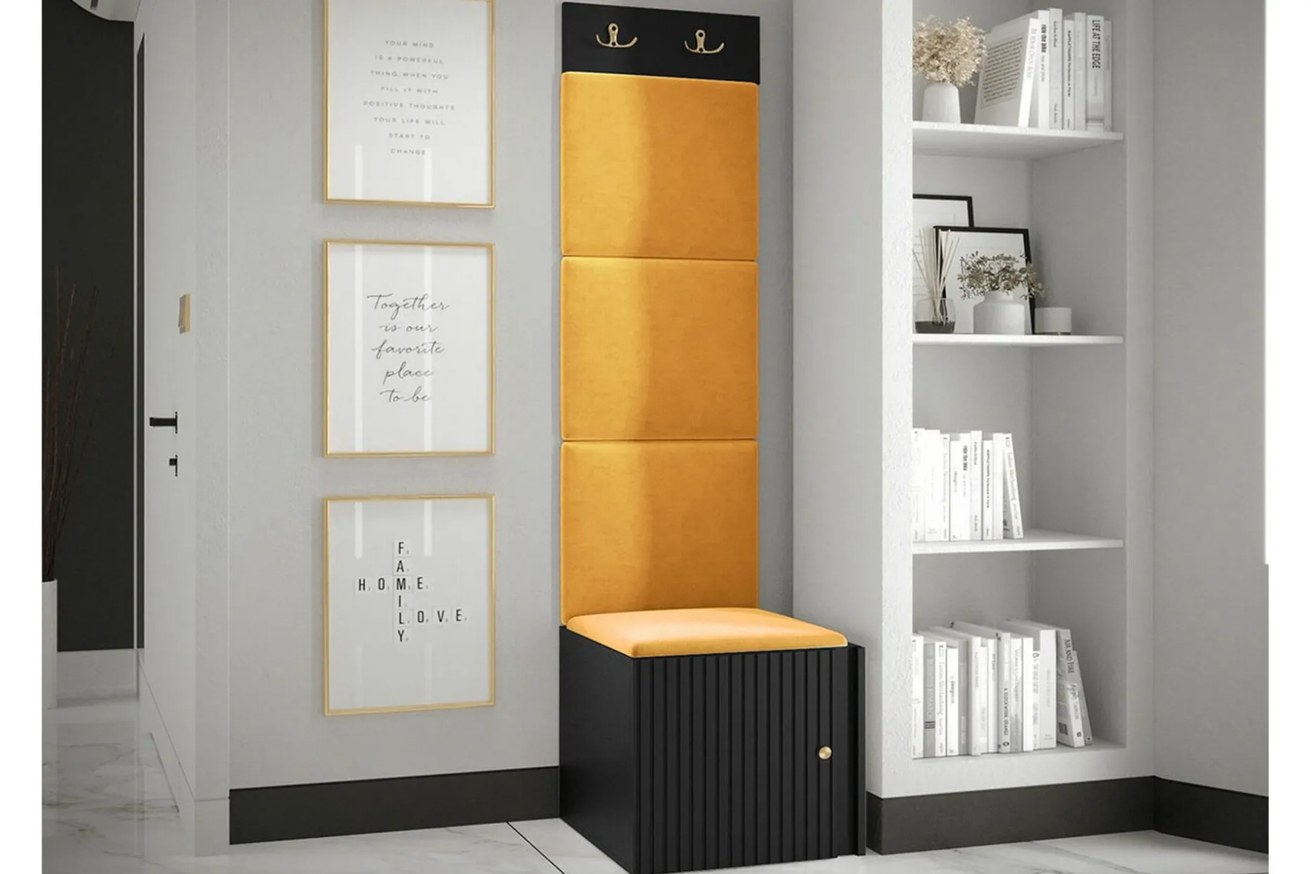Dunvegan Highboard Black