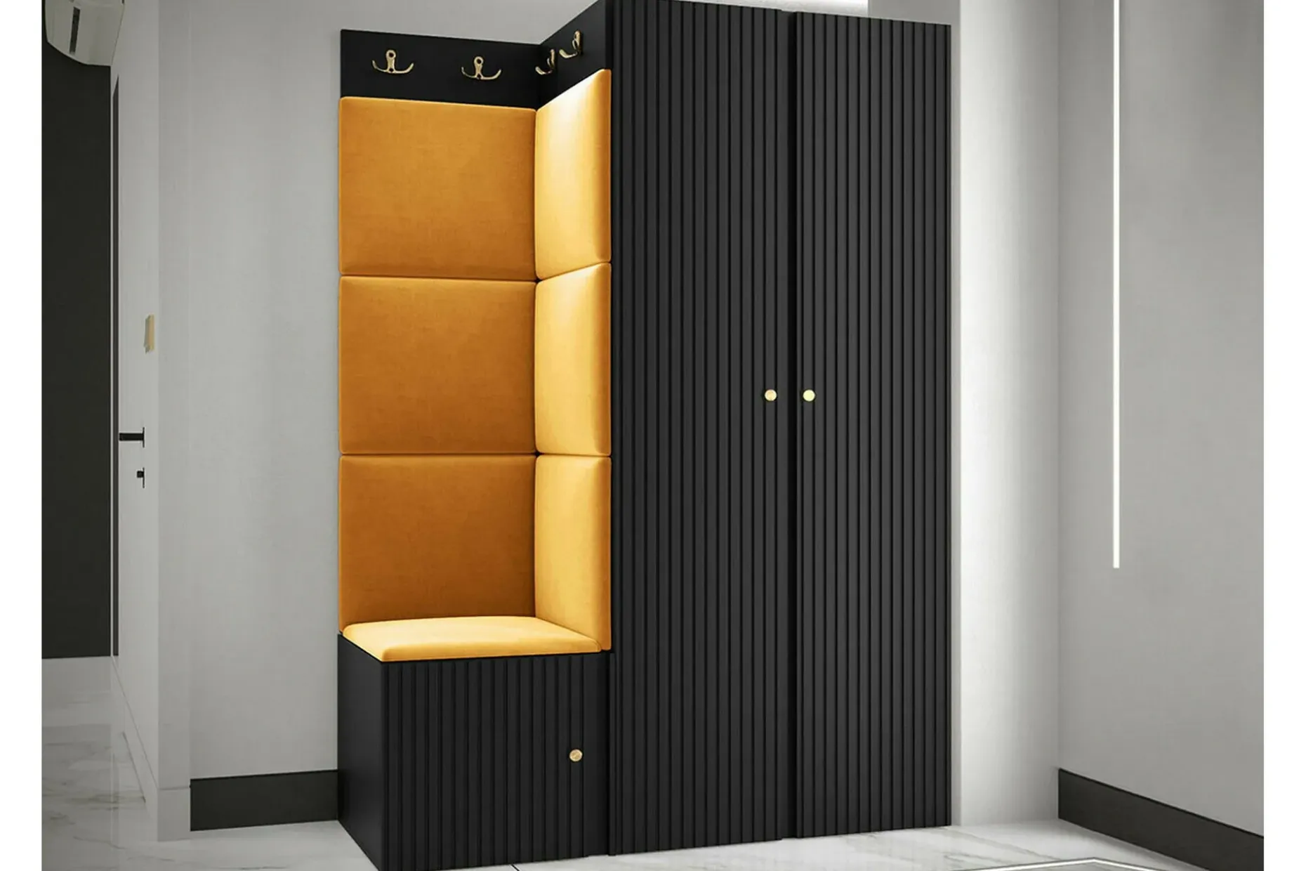 Dunvegan Highboard Black