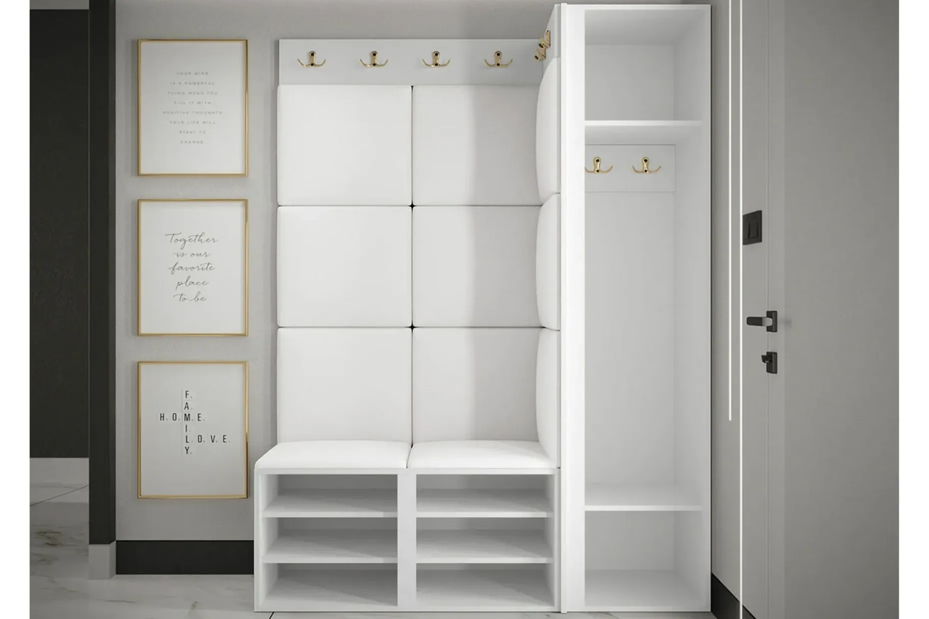 Dunvegan Highboard Black