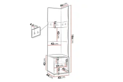 Dunvegan Highboard Graphite