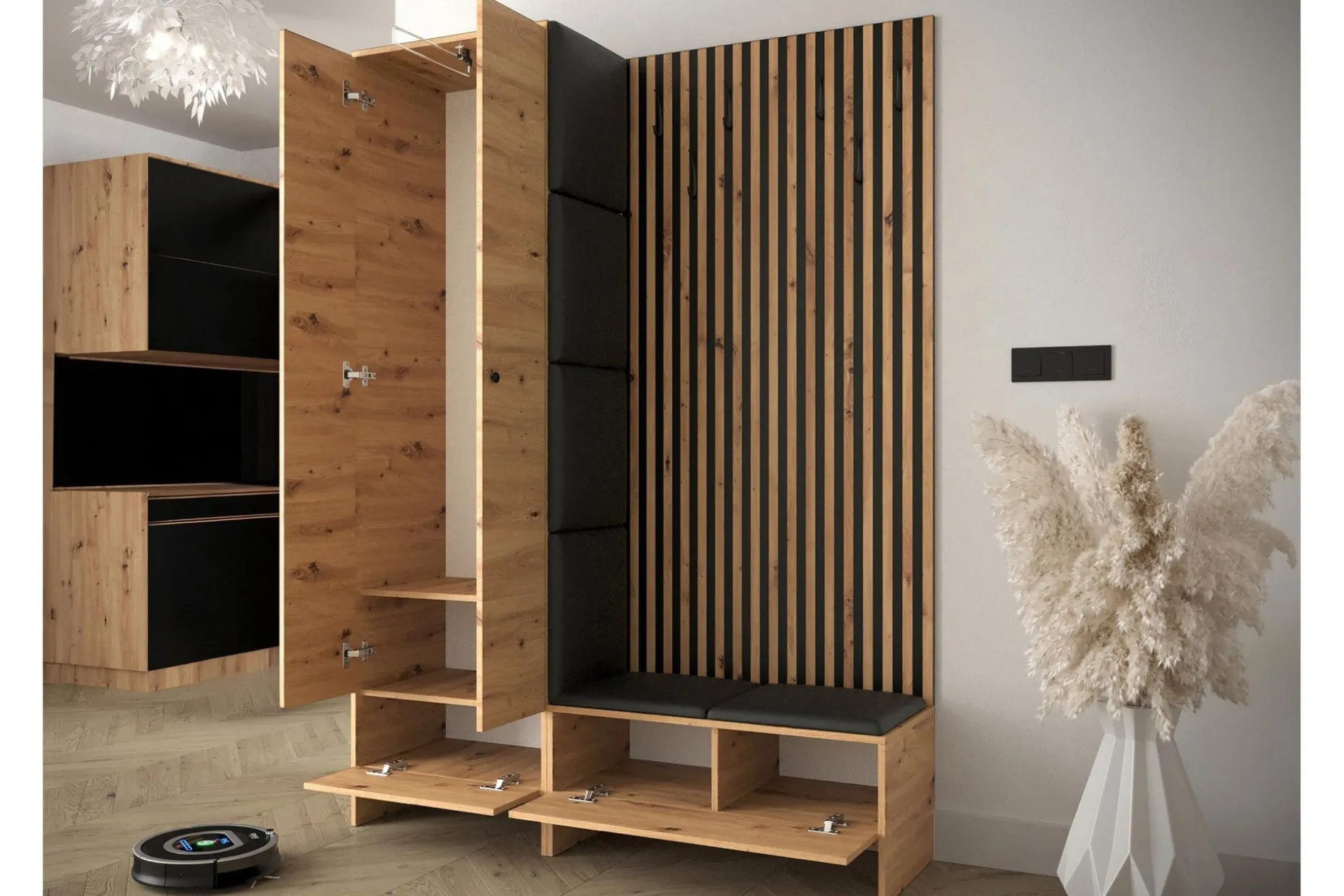 Dunvegan Highboard Light brown