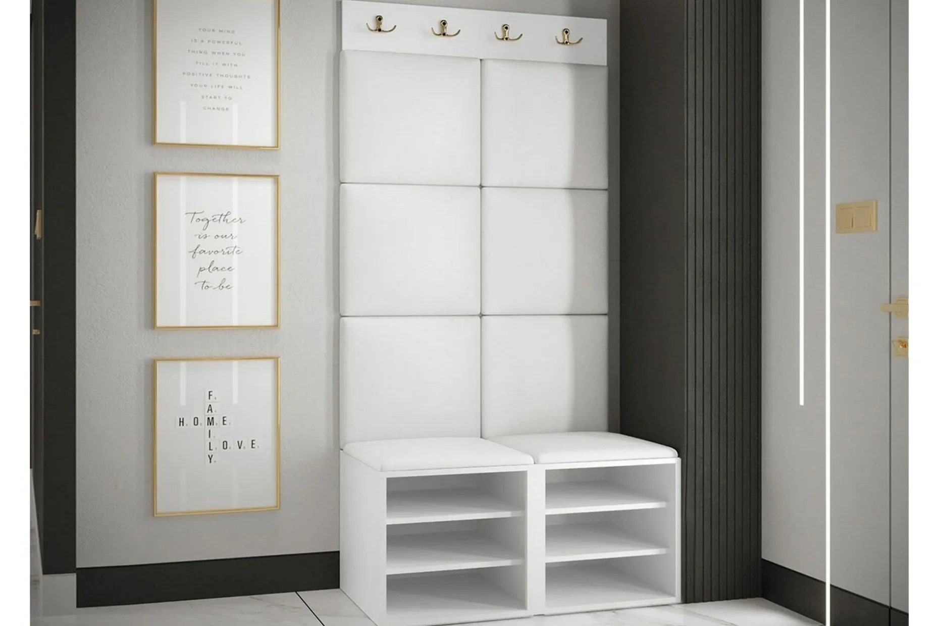 Dunvegan Highboard White