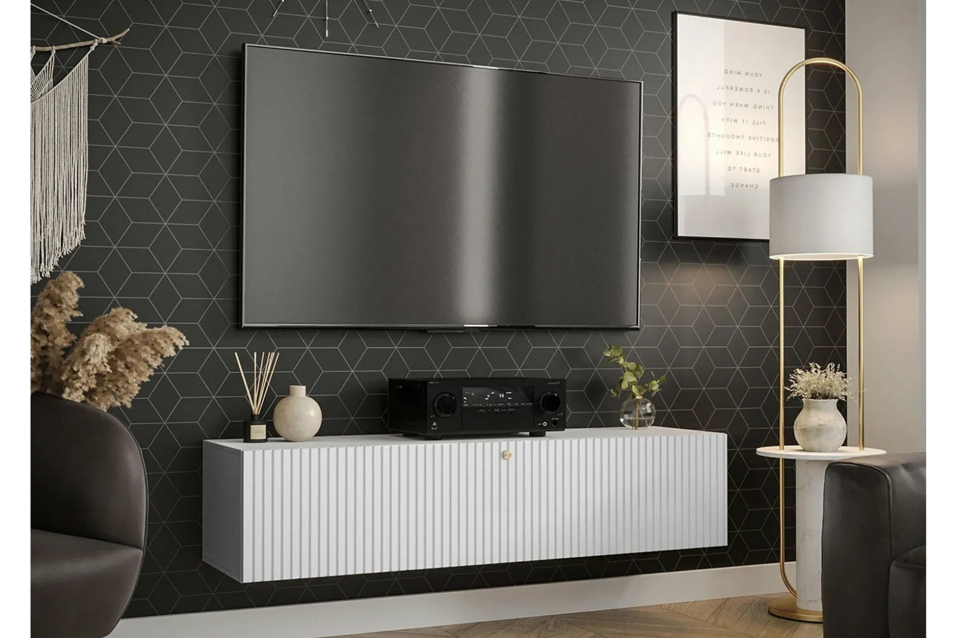 Dunvegan Tv-skåp 150 cm White
