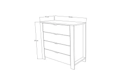 Durusu Kommode 90 cm