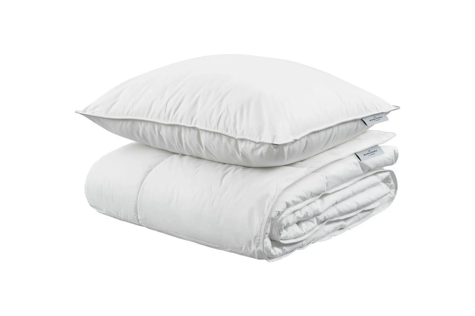 Dyne + Pute 150 x 200 cm + 50 x 60 cm Hvit