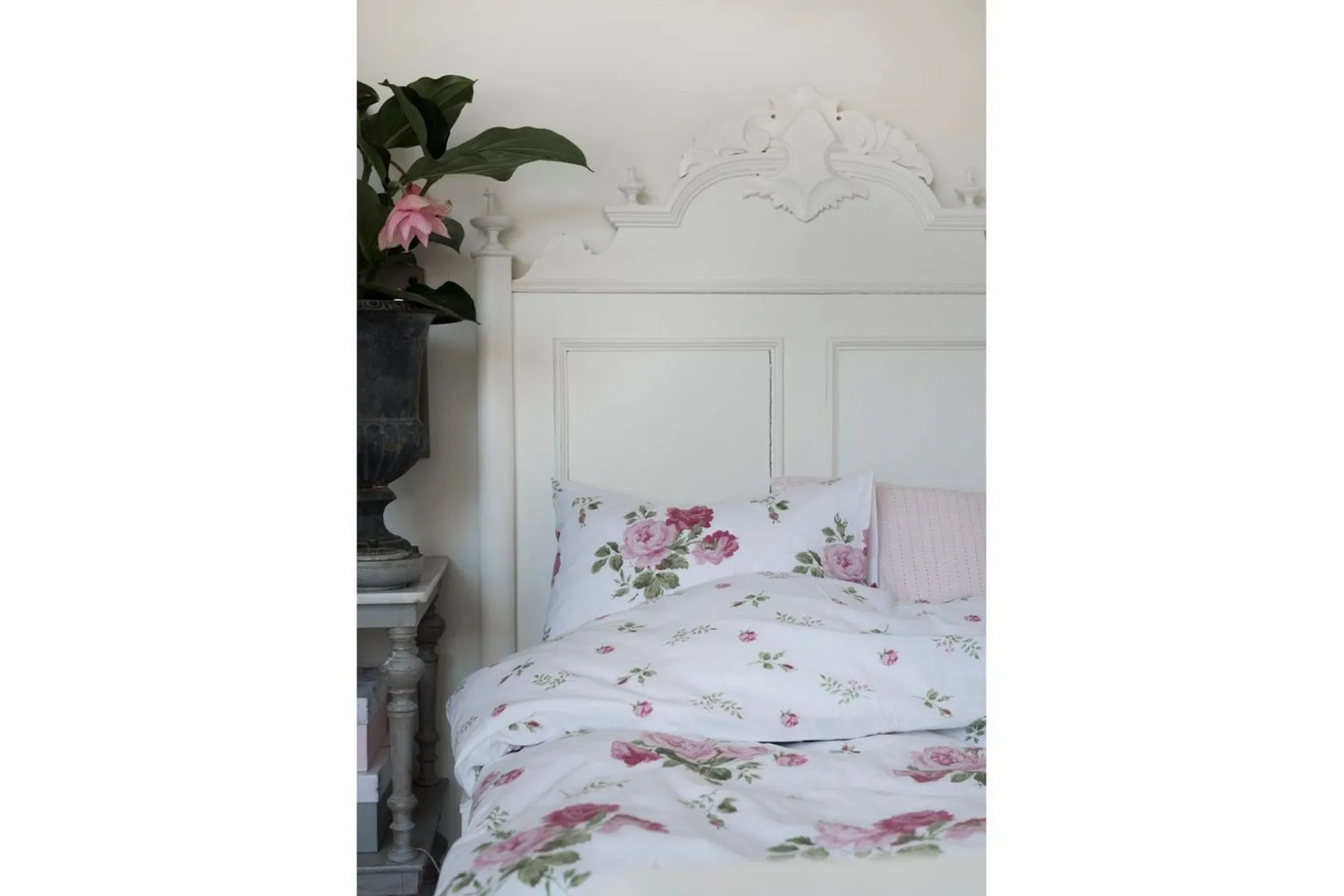 Dynetrekksett Enkeltseng 2-deler New Dawn Rosa