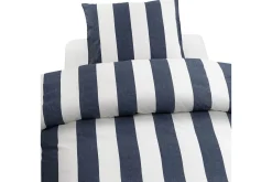Dynetrekksett Enkeltseng 2-Delers Block stripe