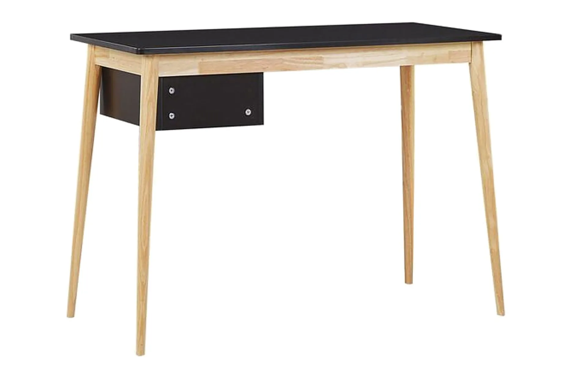 Ebeme Skrivebord 106 cm med Oppbevaring 2 Skuffer