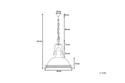 Ebron Taklampe 38 cm
