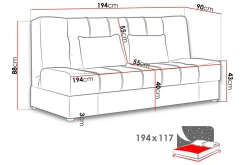 Eduardo Sovesofa 2-seter