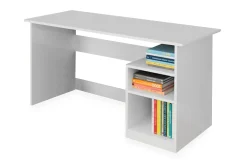 Elegancia Skrivebord 120 cm med Oppbevaring 2 Hyller