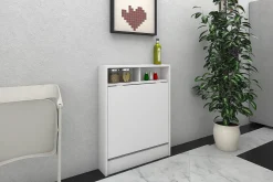 Elegancia Veggskrivebord 70cm med Oppbevaringshylle Sammenle