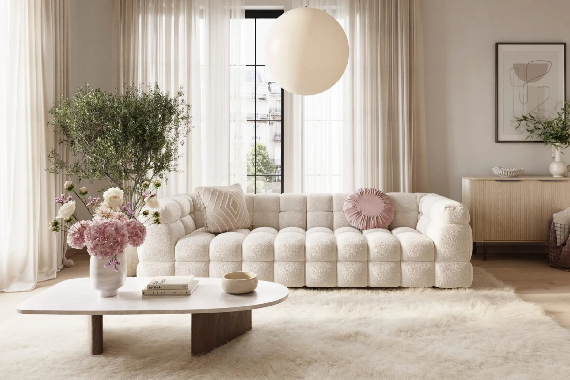 Elise 4-seters Sofa
