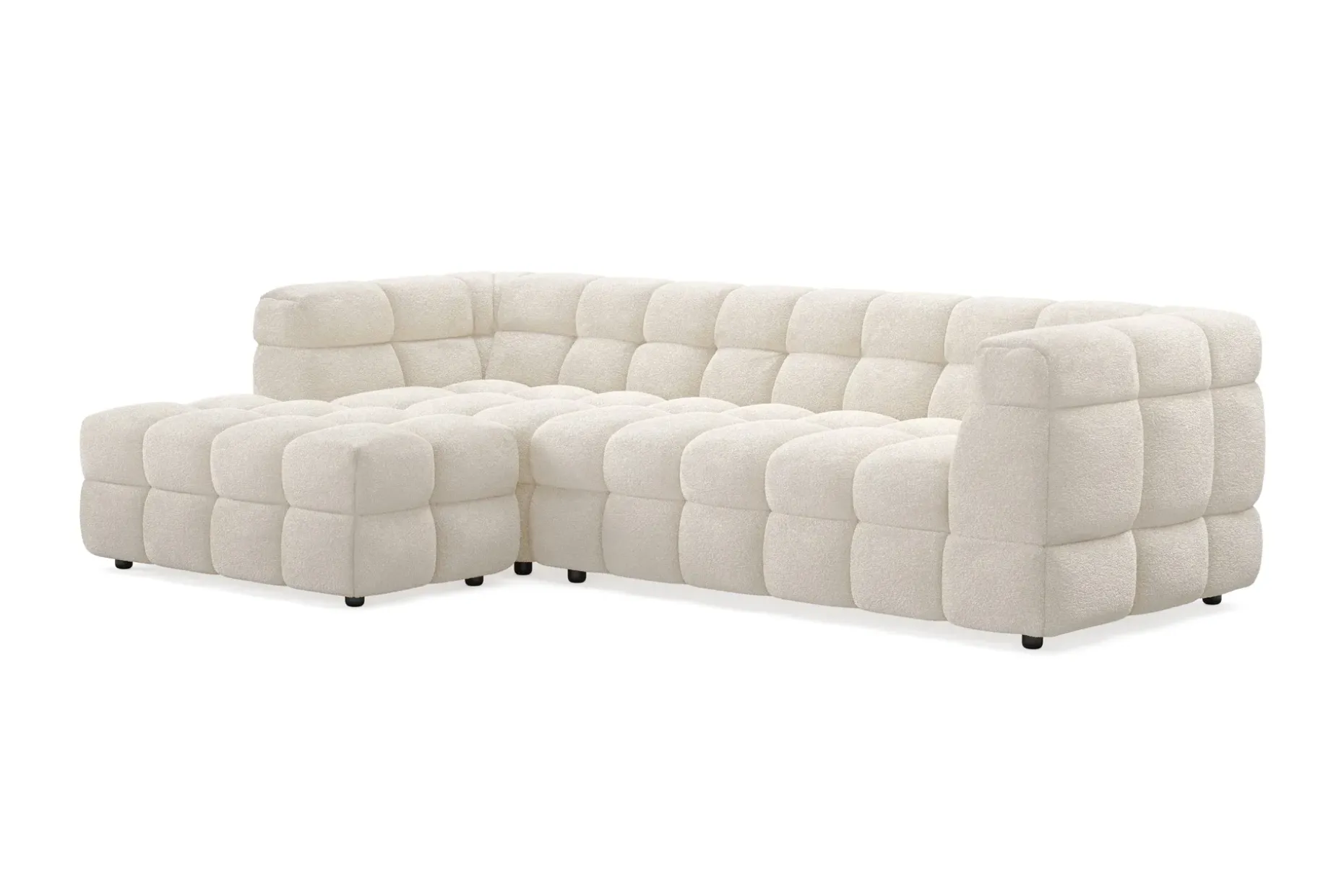 Elise 4-seters Sofa med Sjeselong Venstre