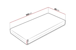 Ellinika Madrass 80x200 cm