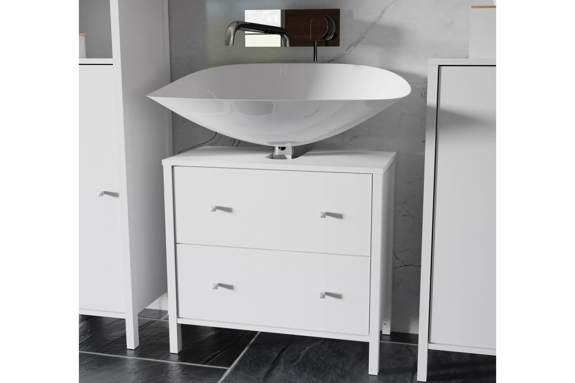 Elsassona Servantskap 35x64 cm 2 Skuffer
