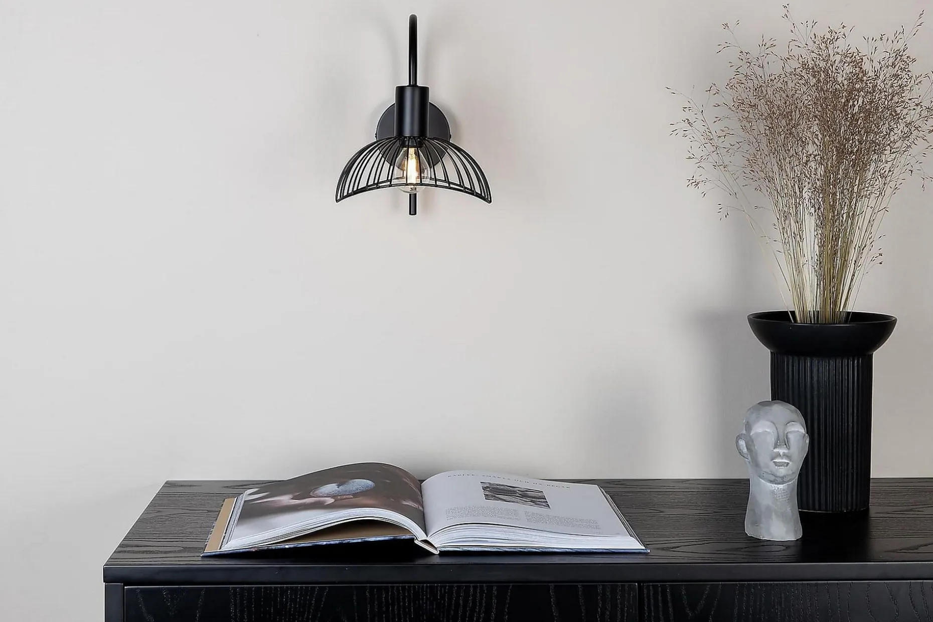 Elsa Vegglampe Dimbar LED Stor