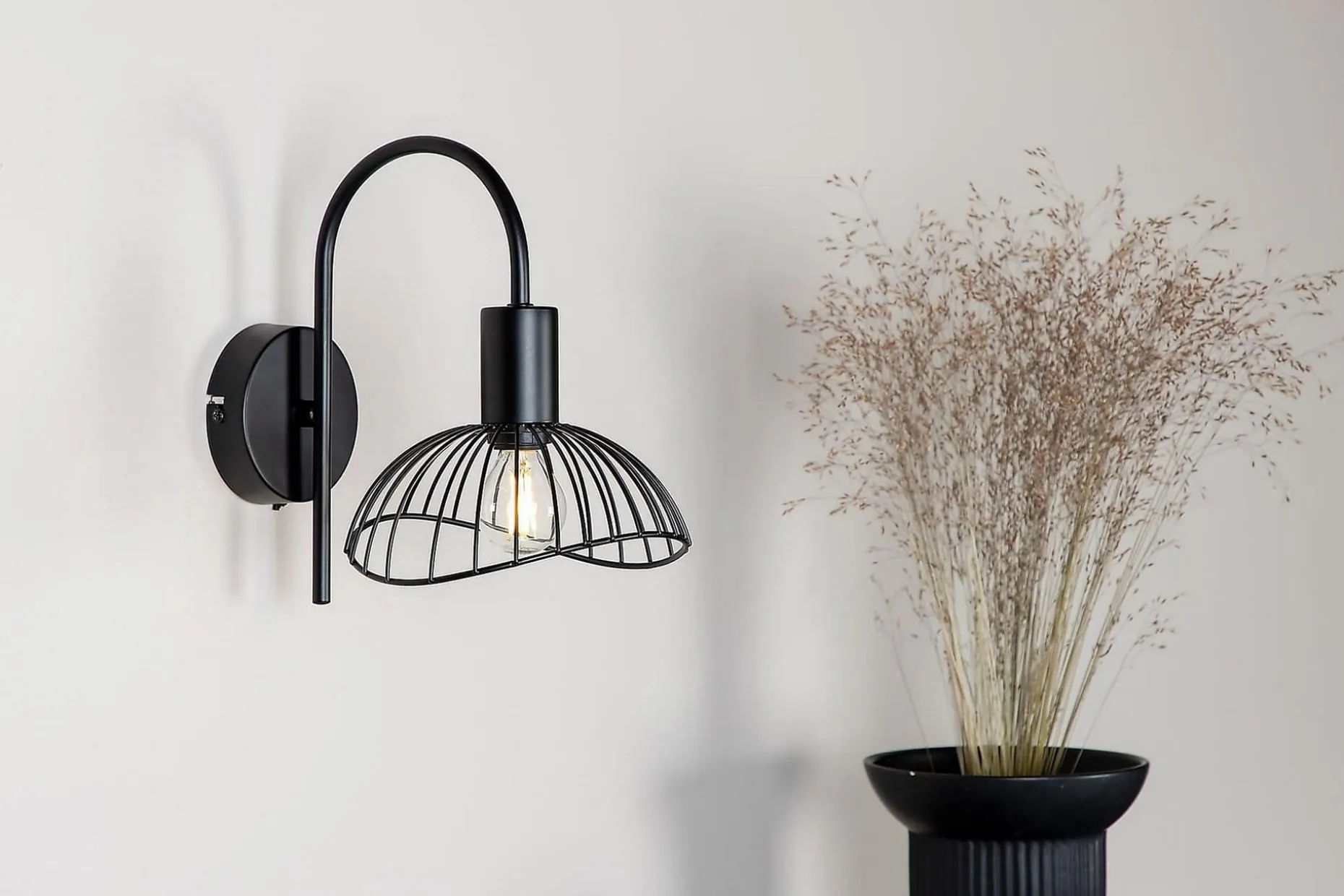 Elsa Vegglampe Dimbar LED Stor