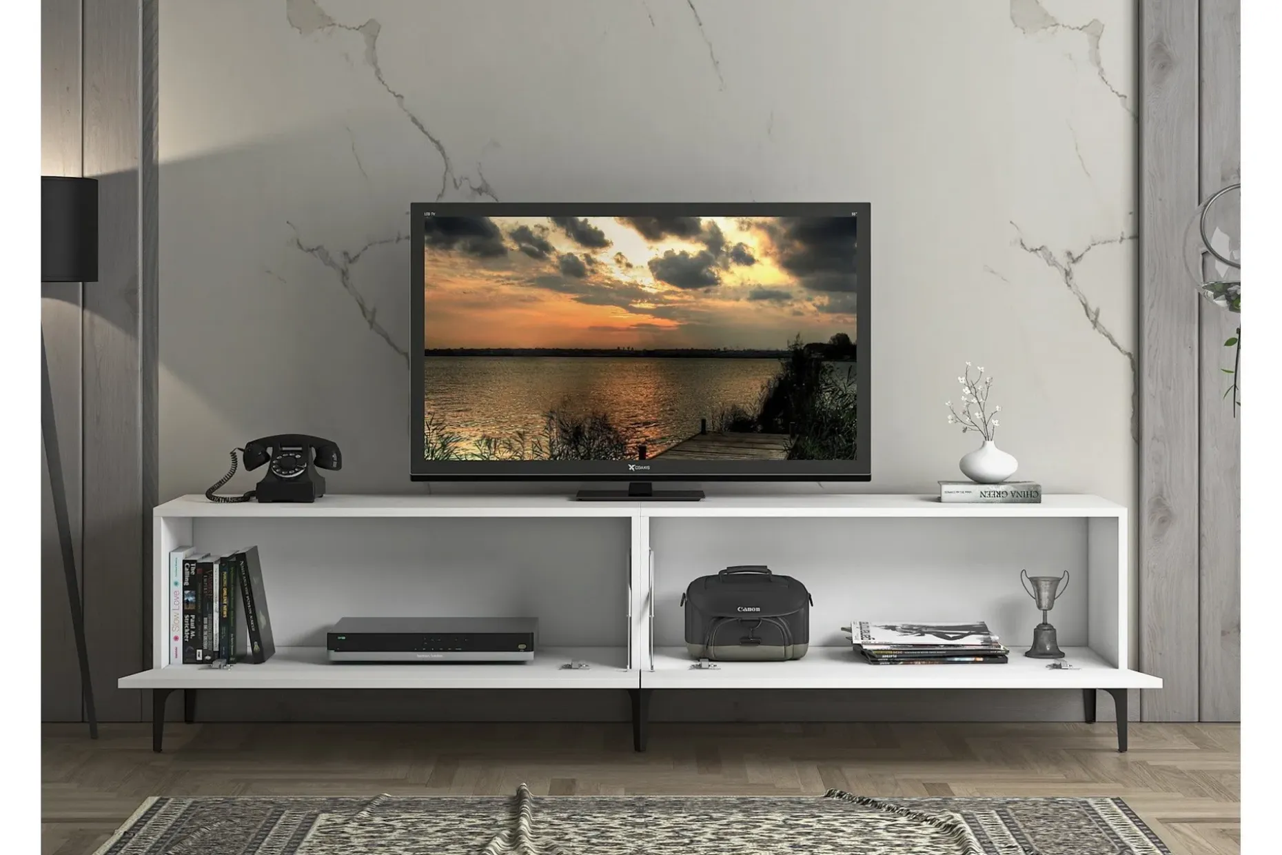 Elspet TV-benk 200 cm