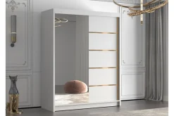 Emet Garderobe med Speil 150x200 cm