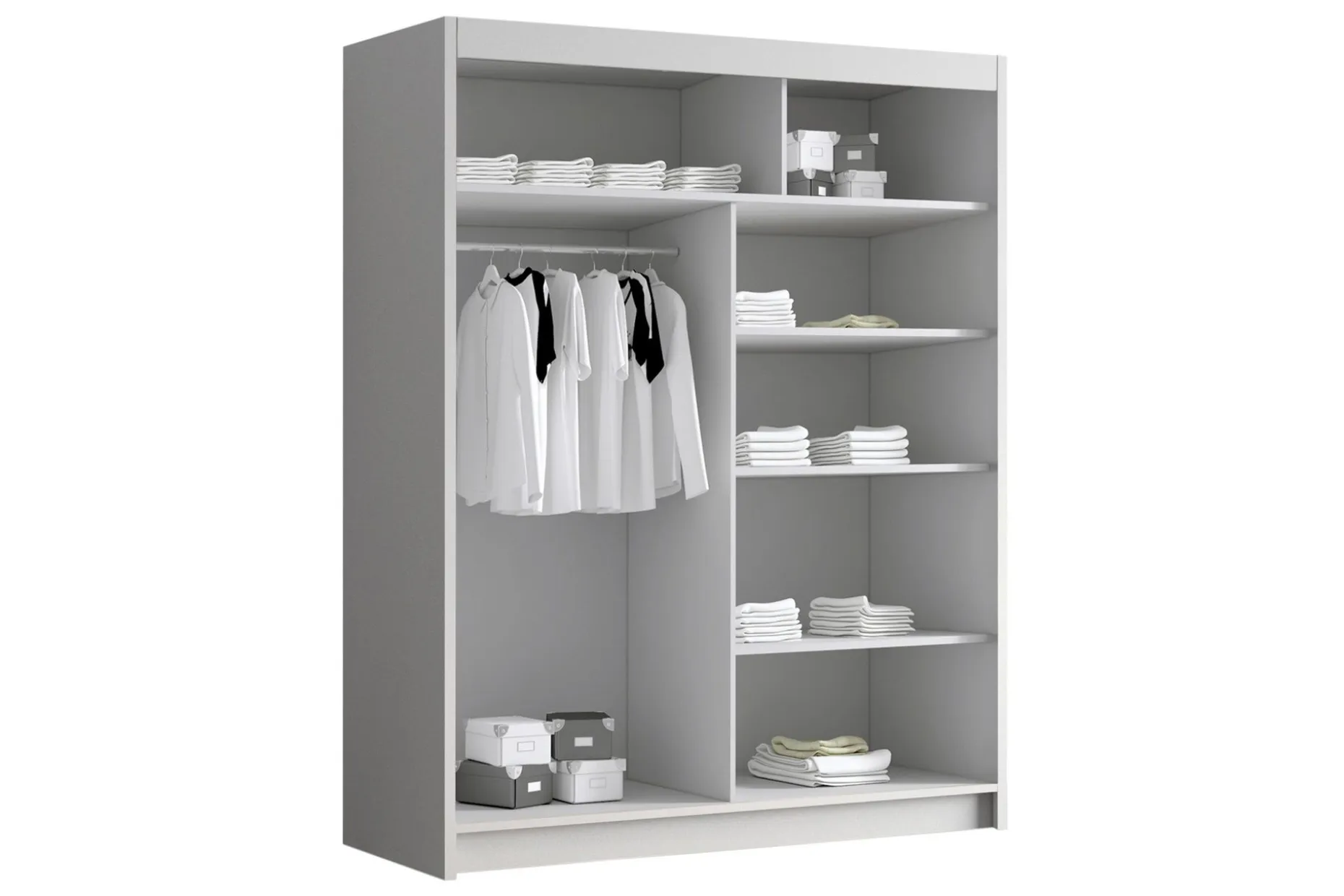 Emet Garderobe med Speil 150x200 cm