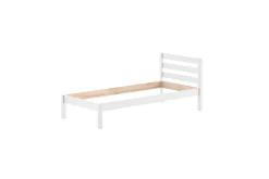 Enkeltseng og matchende sammenrullbar ryggelamellbunn Pino Mezzanine 90 x 200 cm