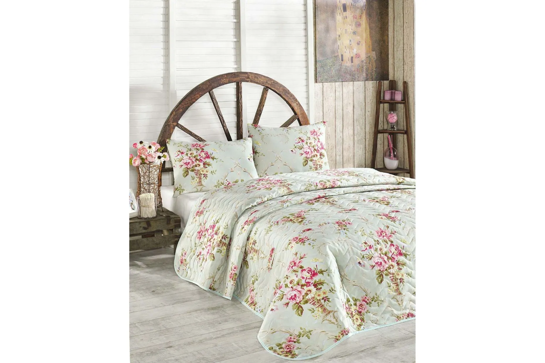 Eponj Home Sengeteppe Dobbelt 200x220+2 Putetrekk Quiltet