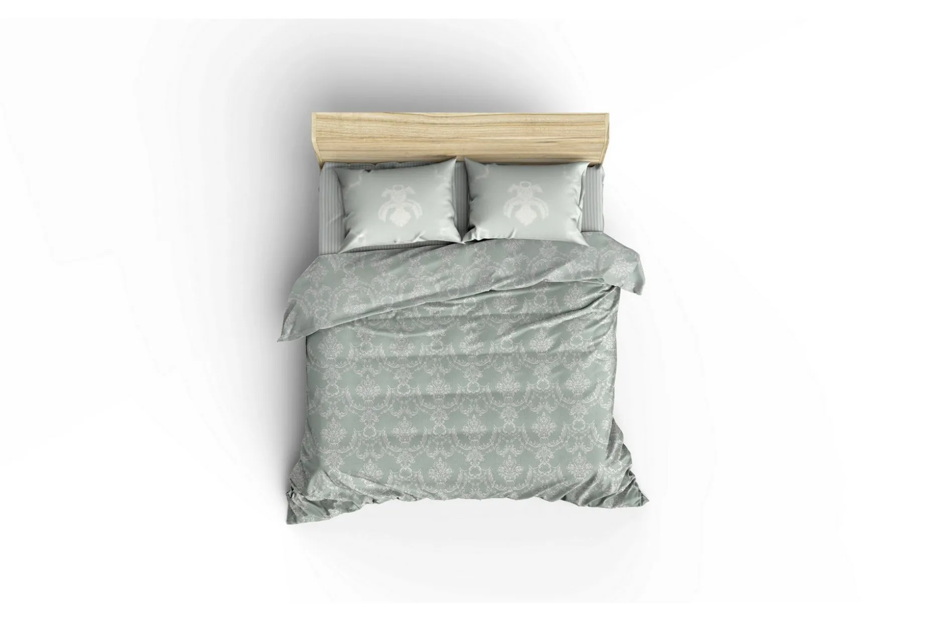 Eponj Home Sengeteppe Dobbelt 200x235+Laken+2 Putetrekk