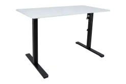 Ergo Optimal Skrivebord med motor 120x60 cm Hvit