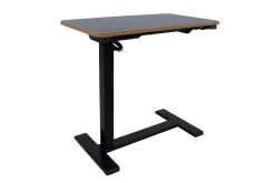 Ergo Skrivebord Justerbar Svart