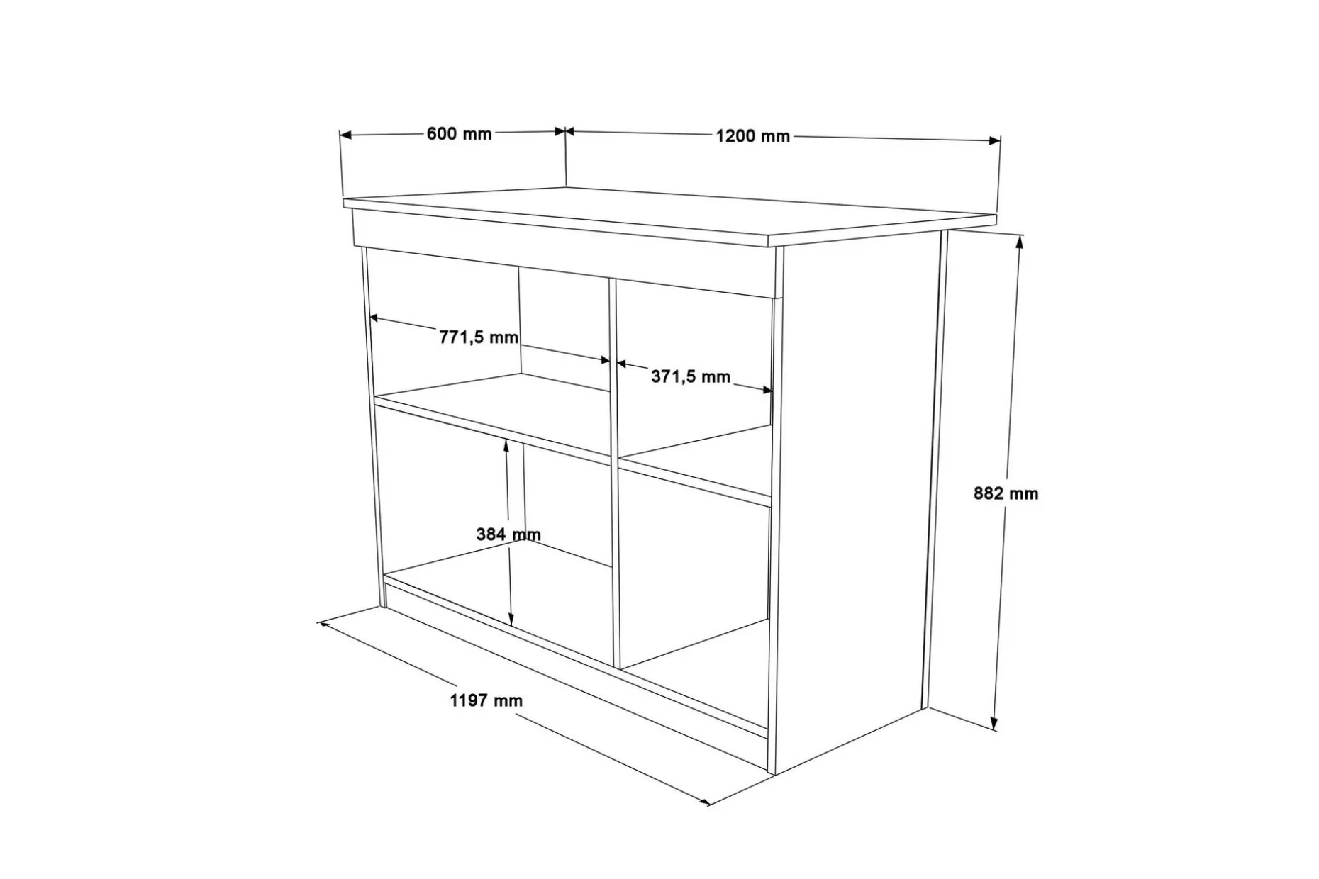 Ermanno Barbord 120 cm