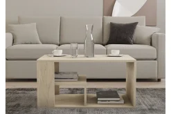Eros Sofabord 80 cm Beige