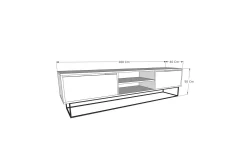 Escape TV-benk 180 cm