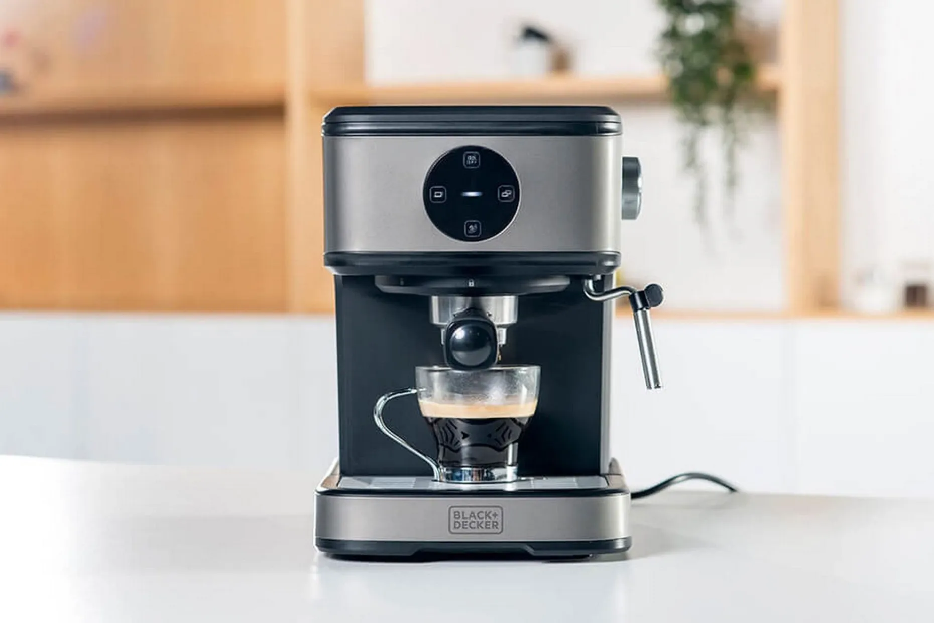 Espressomaskin Black+Decker 20 bar
